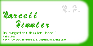 marcell himmler business card